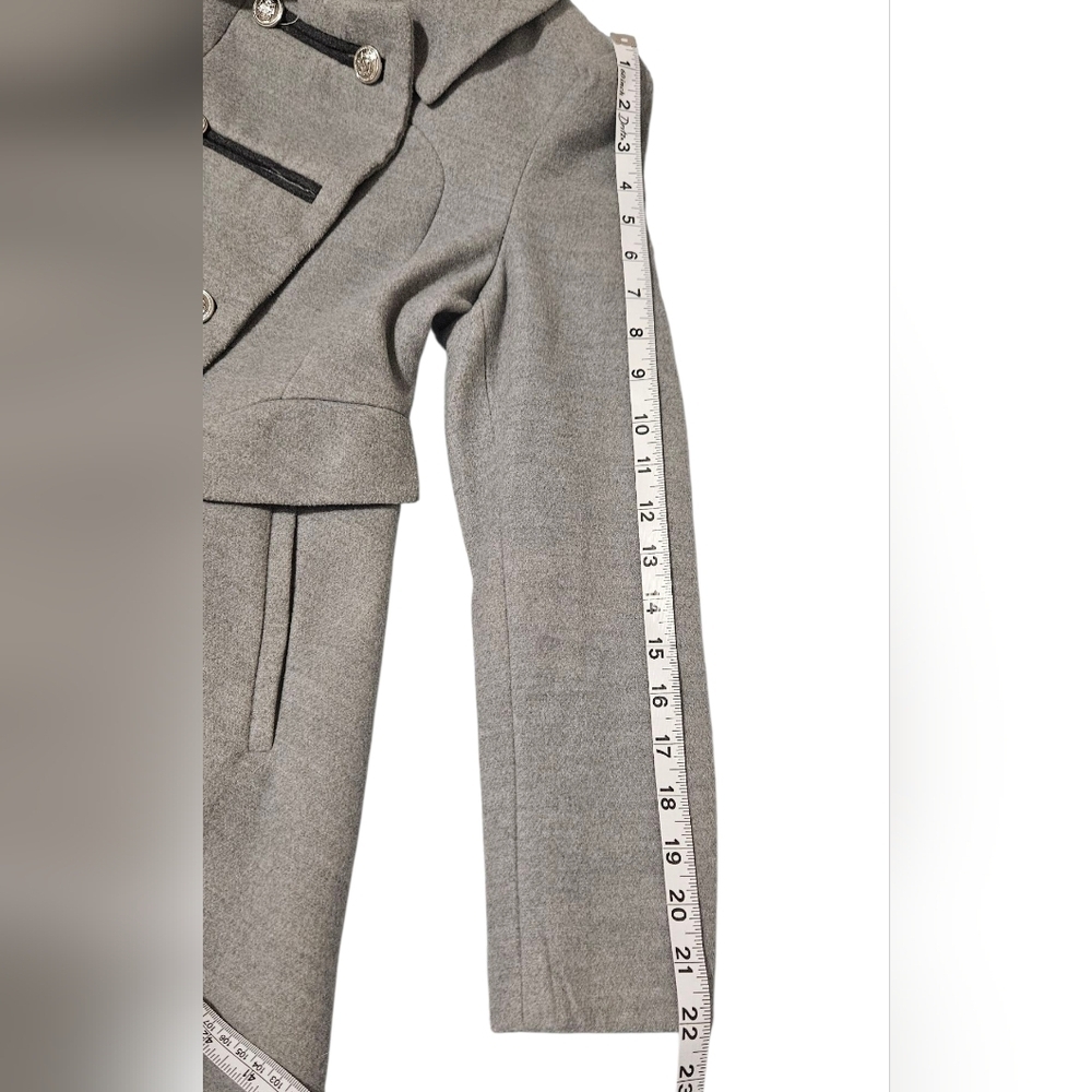 Rothschild Classic Gray Trench Coat  size 10 (Girl) - Picture 11 of 13